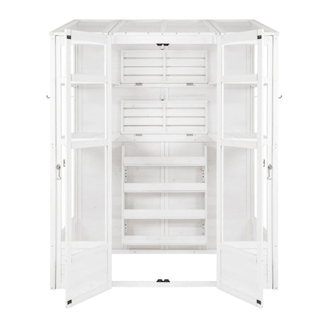 Victorian Greenhouse - White