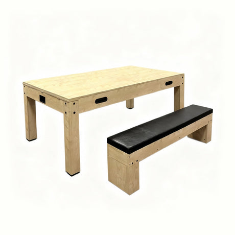7-In-1 Oak Games Table, Darts Bundle & LED Light