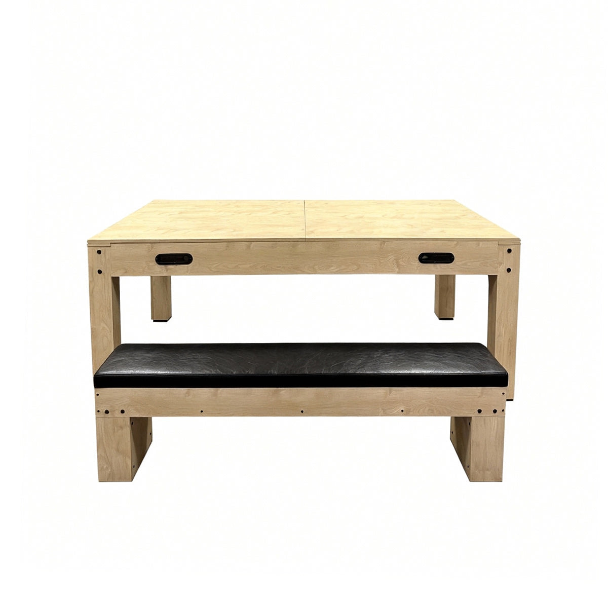 7-In-1 Oak Games Table, Darts Bundle & LED Light