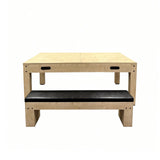 7-In-1 Oak Games Table, Darts Bundle & LED Light