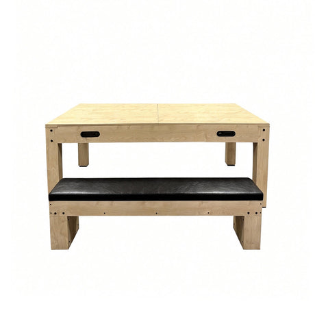 7-In-1 Oak Games Table, Darts Bundle & LED Light