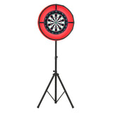 7-In-1 Grey Games Table, Darts Bundle & LED Light
