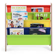 Children's Bookshelf with 4 Storage Compartments