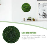 2-Piece 40cm Artificial Topiary Ball for Backyard, Home Decor