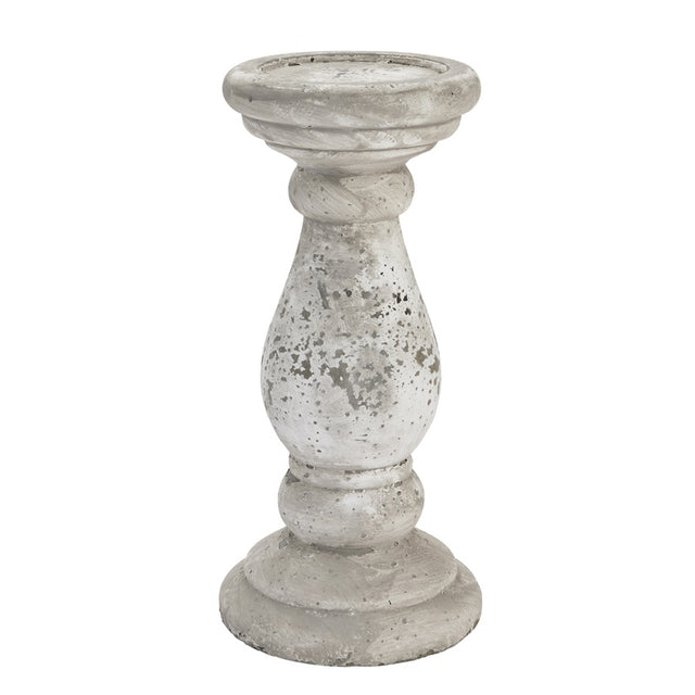 Large Stone Ceramic Candle Holder