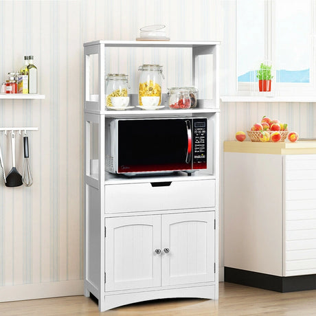Storage Cabinet Display Shelf with Durable Material for Bathroom