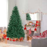 180/225cm Artificial Christmas Tree with PVC Branch Tips-7.5 ft