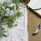 Large Winter Sprig With Lambs Ear And Wax Flower