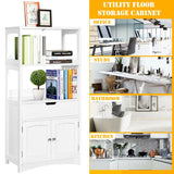 Storage Cabinet Display Shelf with Durable Material for Bathroom