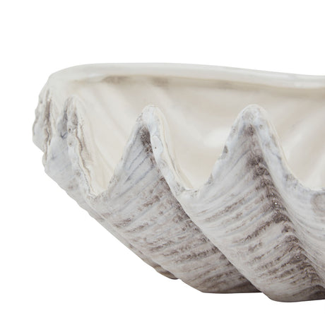 Siren Medium Ceramic Shell Bowl