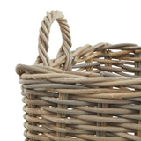 Set of 3 Kubu Rattan Square Storage Baskets