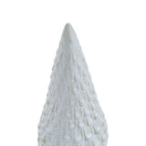 Snowy Ceramic Spruce Tree