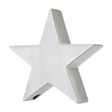 Large Ceramic Standing Star Decoration