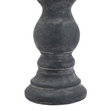 Amalfi Small Grey  Column Candle Holder