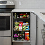 4 x KuKoo Kitchen Pull Out Storage Baskets  500mm Wide Cabinet