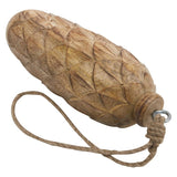 Natural Large Wooden Pine Cone Bauble