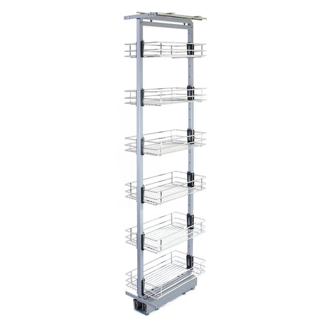 KuKoo Pull Out Soft Close Kitchen Larder  46cm D x 190-220cm H