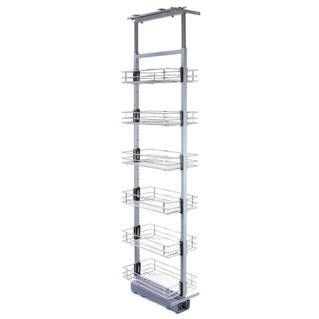 KuKoo Pull Out Soft Close Kitchen Larder  46cm D x 190-220cm H