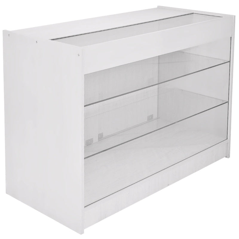 Taurus Brilliant White Shop Counter & Retail Display Set