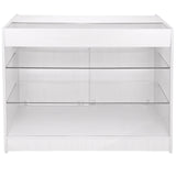 Capricorn Brilliant White Shop Counter & Retail Display Set