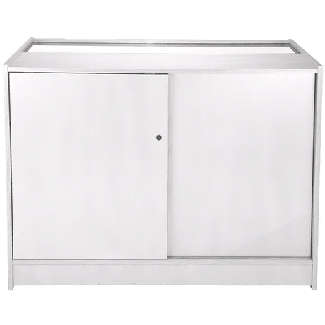 K1200 Retail Product Display Cabinet - Brilliant White