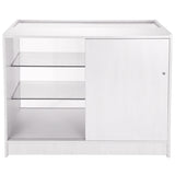 Capricorn Brilliant White Shop Counter & Retail Display Set