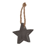 Pack Of 90 Wooden Star Hanging Decorations