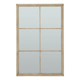 Washed Wood XL Window Mirror
