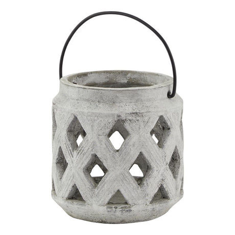 Athena Stone Lattice Lantern