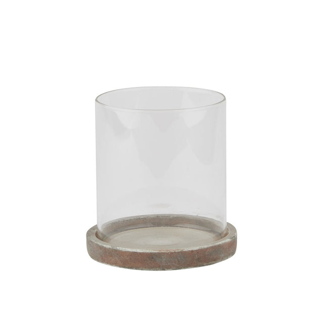 Siena Brown Hurricane Lantern