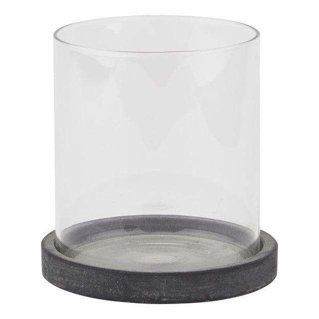 Amalfi Grey Hurricane Lantern