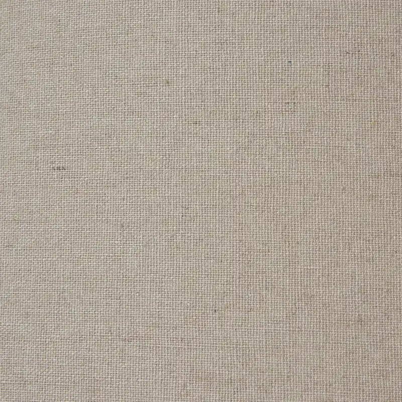 White Beaded Ceramic Lamp With Linen Shade