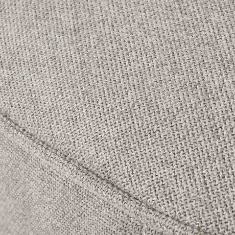 Lily Swivel Ottoman In Oatmeal Twill