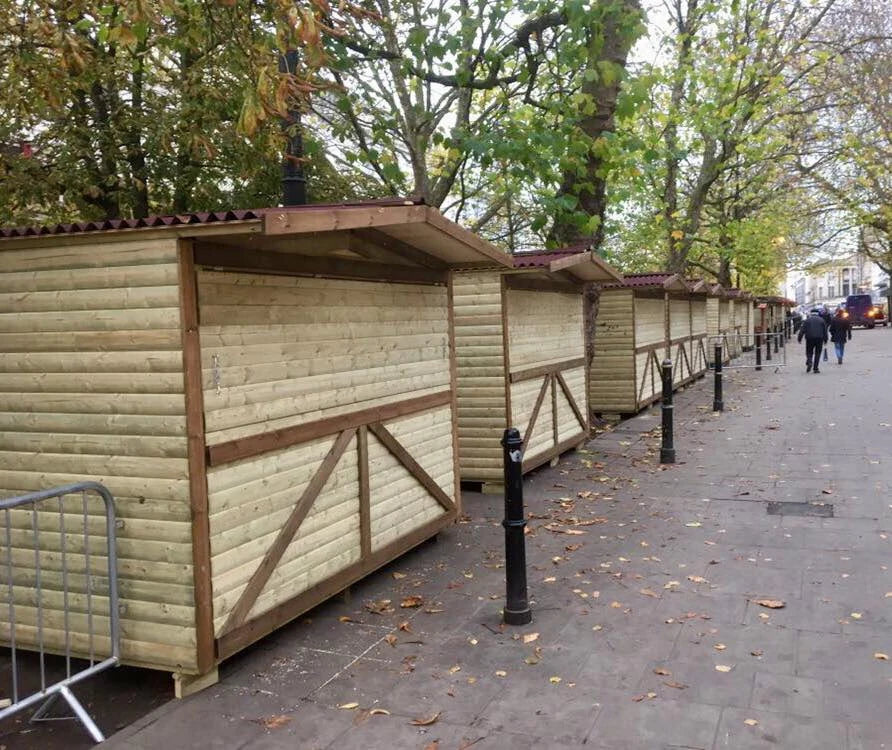 6M X 2.4M STANDARD CONNECTING CHALETS