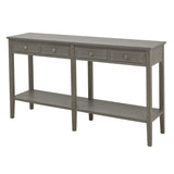 The Serene Collection Four Drawer Console Table