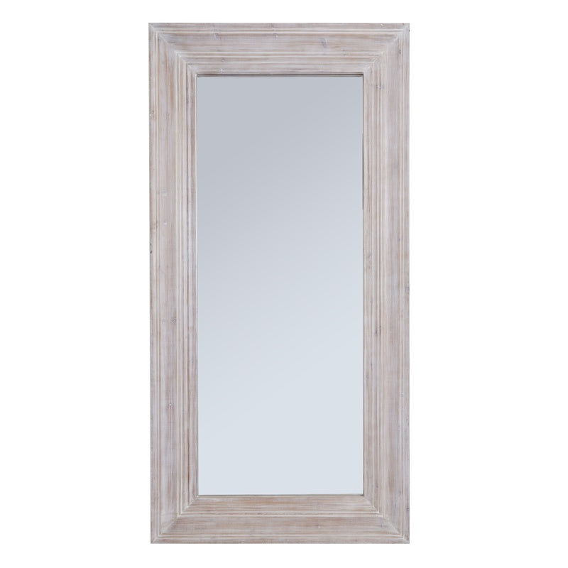 Harewood White Washed  Large Mirror