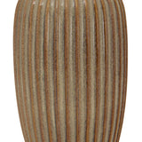 Sabbia Collection Ribbed Vase