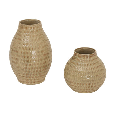 Sabbia Collection Small Textured Vase