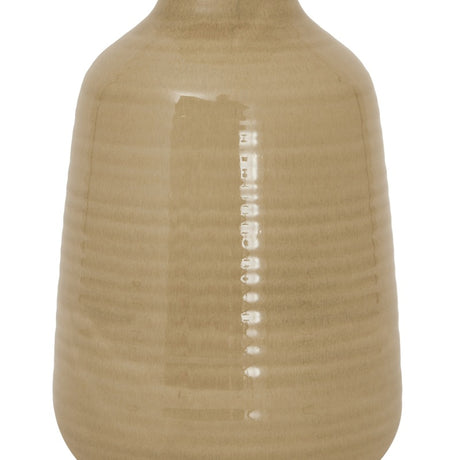 Sabbia Collection Tall Ridged Vase