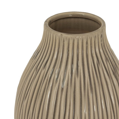 Pallida Collection Large Bulbous Fleck Vase