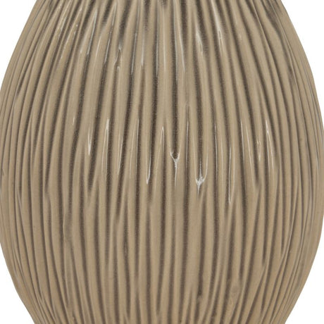 Pallida Collection Large Bulbous Fleck Vase