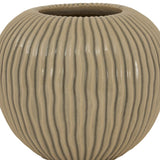 Pallida Collection Small Striped Vase