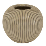 Pallida Collection Medium Striped Vase