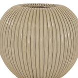 Pallida Collection Medium Striped Vase