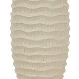 Pallida Tall Ridged Vase