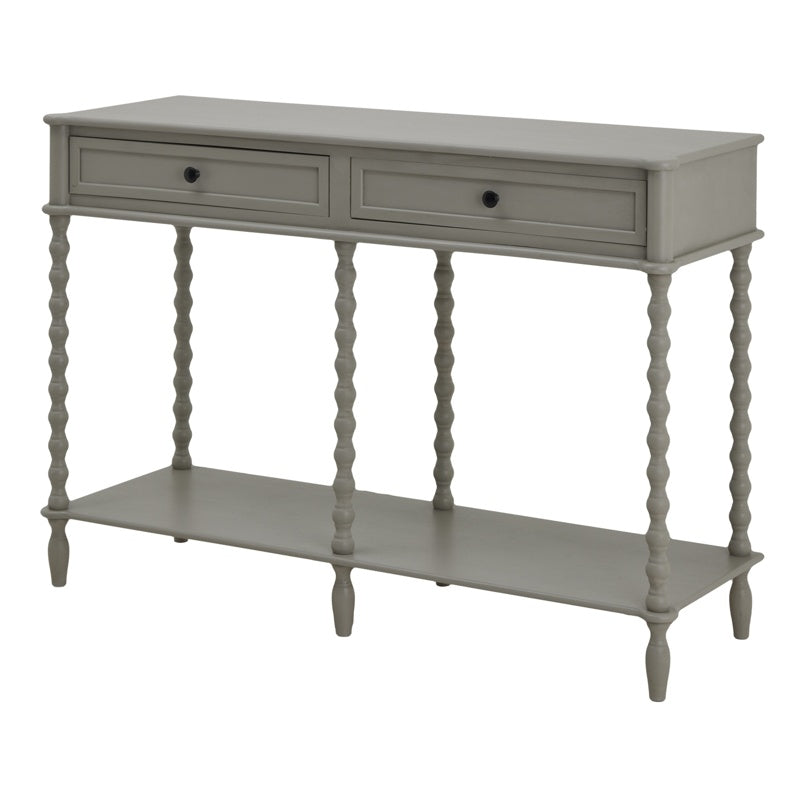 The Camden Collection Large Two Drawer Console Table