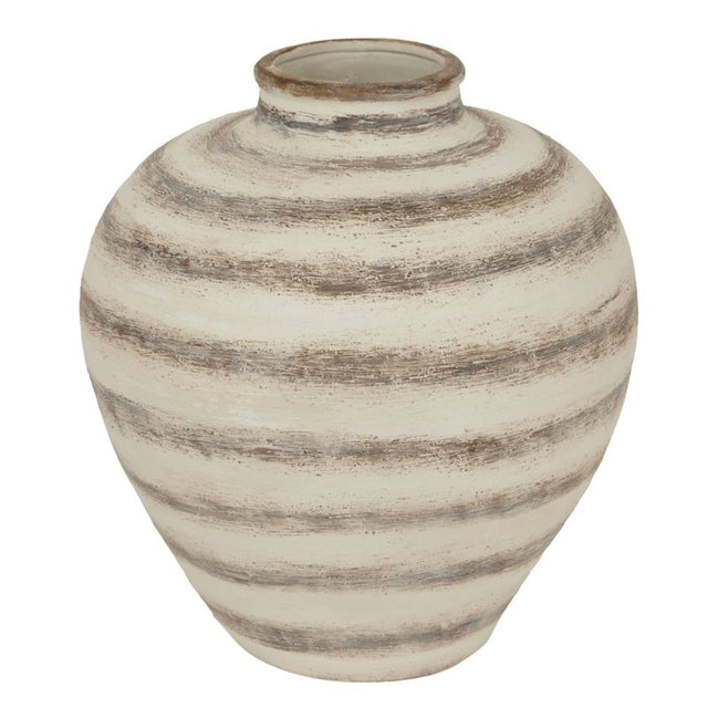 Ravello Large Stripe Amfora Vase