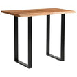 Live Edge Collection Light Acacia Bar Table