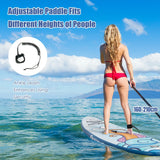 11 ft Inflatable Stand Up Paddle Board Surfboard with Aluminum Paddle Pump-11 ft