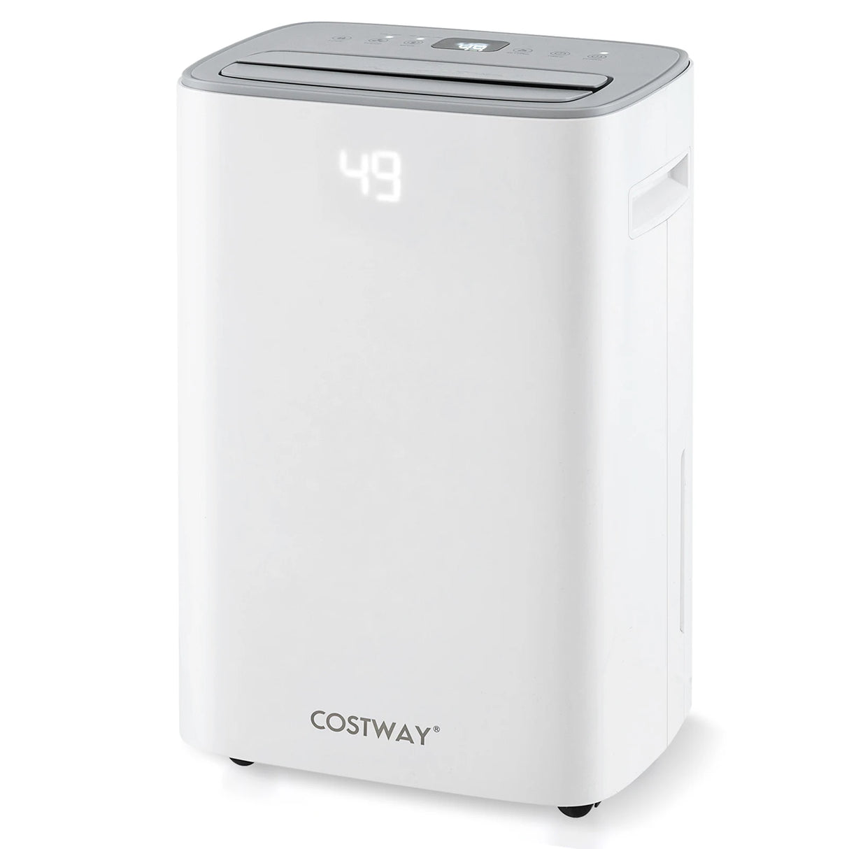 24 L Energy Efficient Dehumidifier with Auto Drain or Manual Drainage-White